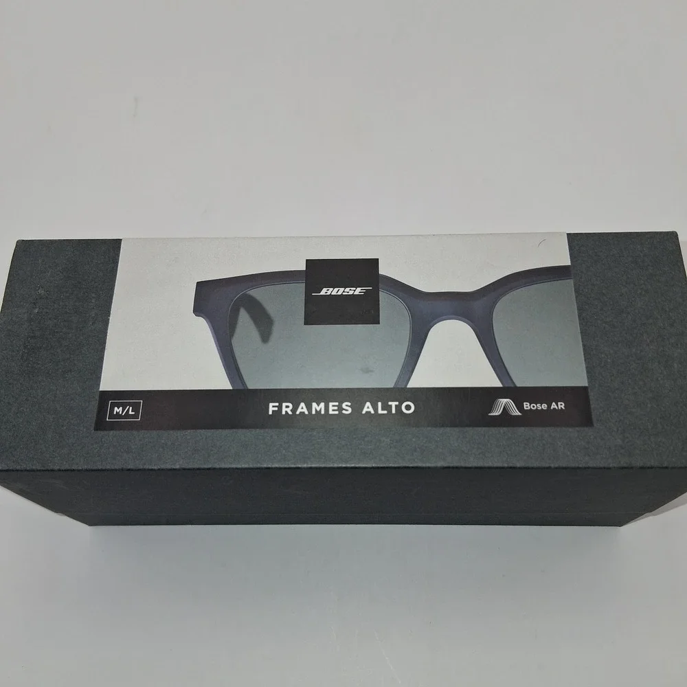 Bose Frames Alto M/L Audio Sunglasses With Open Ear Headphones W/Bluetooth-Black